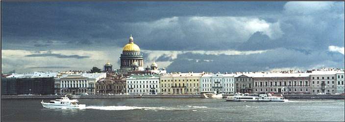 St.-Petersburg in storm